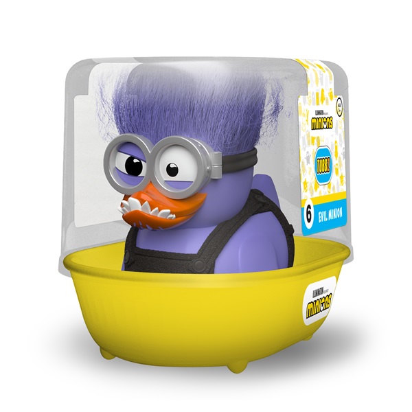 Numskull Tubbz - Minions "Purple Minion" (First Ed.) gumikacsa