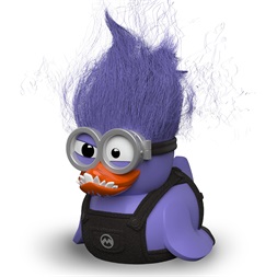 Numskull Tubbz - Minions "Purple Minion" (First Ed.) gumikacsa