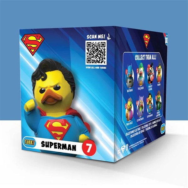 Numskull Tubbz Boxed - DC Comics "Superman" gumikacsa