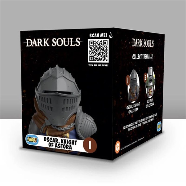 Numskull Tubbz Boxed - Dark Souls "Oscar Knight of Astora" gumikacsa