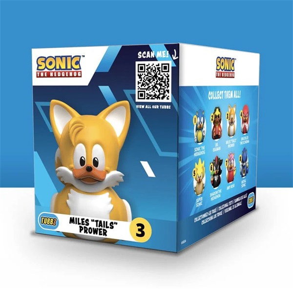 Numskull Tubbz Boxed - Sonic "Tails" gumikacsa