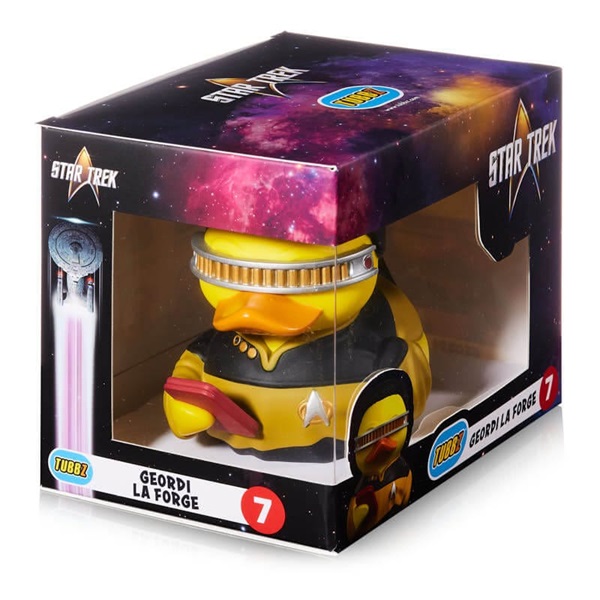 Numskull Tubbz Boxed - Star Trek "Geordi La Forge" gumikacsa