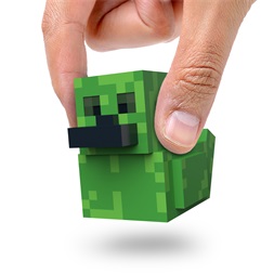 Numskull Tubbz Mini - Minecraft "Creeper" gumikacsa