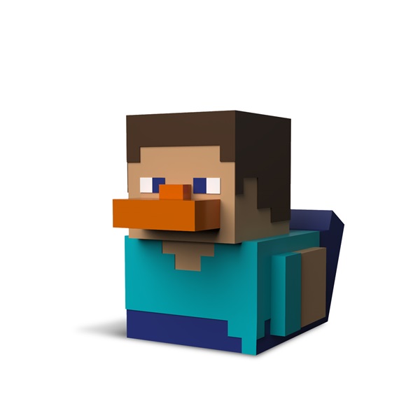 Numskull Tubbz Mini - Minecraft "Steeve" gumikacsa