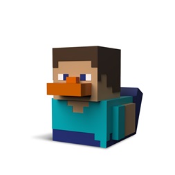 Numskull Tubbz Mini - Minecraft "Steeve" gumikacsa