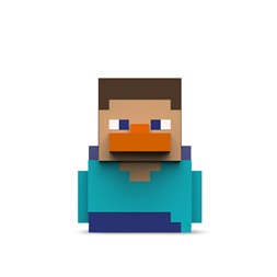 Numskull Tubbz Mini - Minecraft "Steeve" gumikacsa