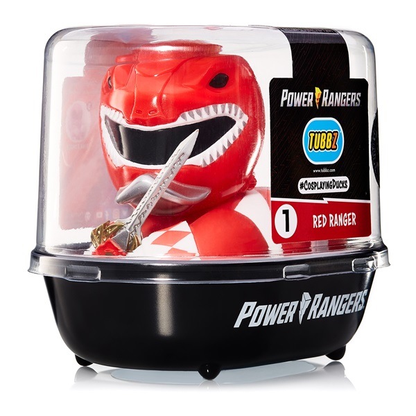 Numskull Tubbz - Power Rangers "Red Ranger" (Limited Ed.) gumikacsa