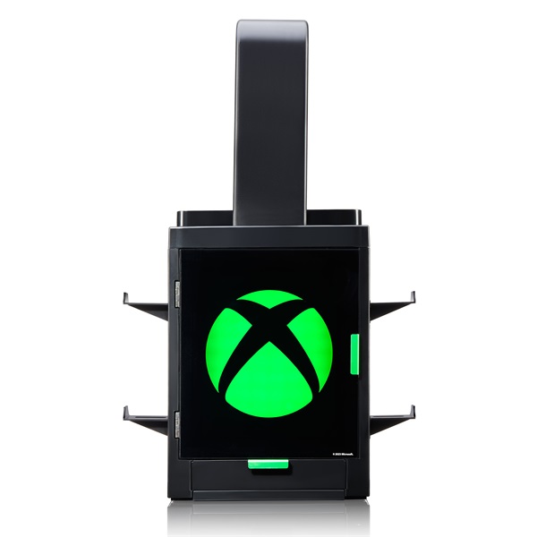 Numskull Xbox LED-világítású szekrényes játéktartó állvány