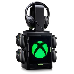 Numskull Xbox LED-világítású szekrényes játéktartó állvány