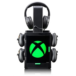 Numskull Xbox LED-világítású szekrényes játéktartó állvány