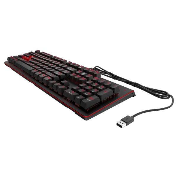 OMEN by HP Encoder Cherry MX Red fekete gamer billentyűzet