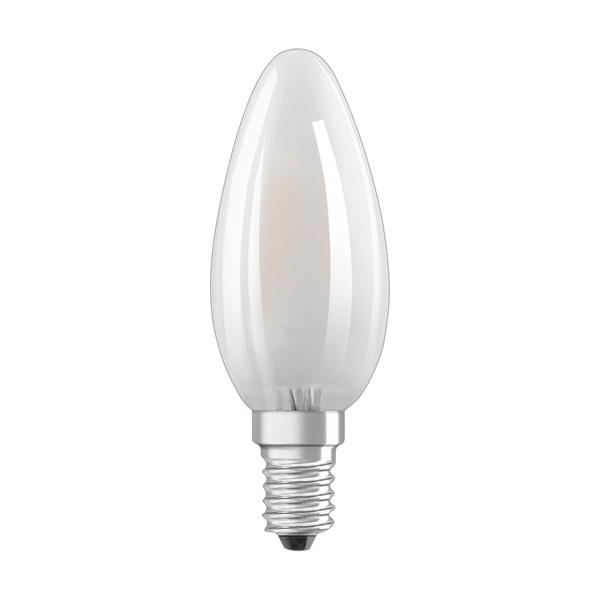 Osram Base matt üveg búra/4W/470lm/2700K/E14 LED gyertya izzó 3 db