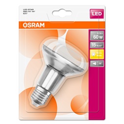 Osram Star R80 matt üveg búra/4,3W/345lm/2700K/E27 LED spot izzó