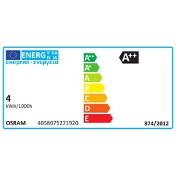 Osram Star átlátszó búra/3,3W/400lm/2700K/GY6.35/12V LED kapszula