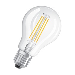 Osram Star átlátszó üveg búra/7W/806lm/2700K/E27 LED kisgömb izzó