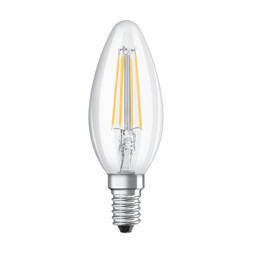 Osram Value átlátszó üveg búra/4W/470lm/2700K/E14 LED gyertya izzó