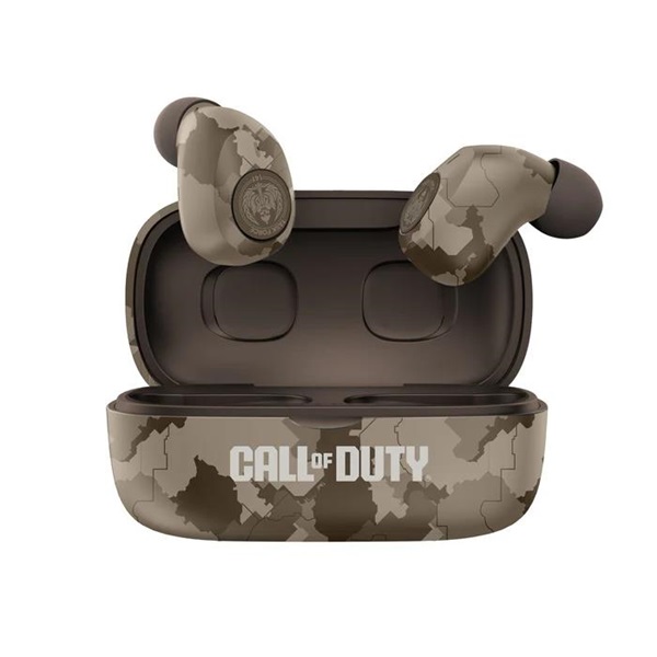 OTL COD283 Call of Duty Desert Sand Camo True Wireless Bluetooth fülhallgató