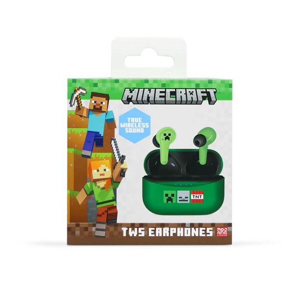 OTL MC1227 Minecraft Icons True Wireless Bluetooth fülhallgató