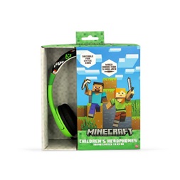 OTL MC1229 Minecraft Creeper vezetékes gyerek fejhallgató