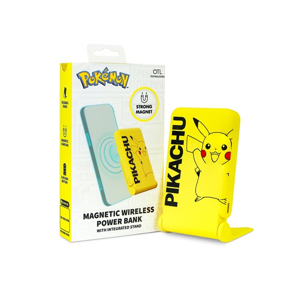 OTL PK1191 Pokémon Pikachu mágneses vezeték nélküli power bank