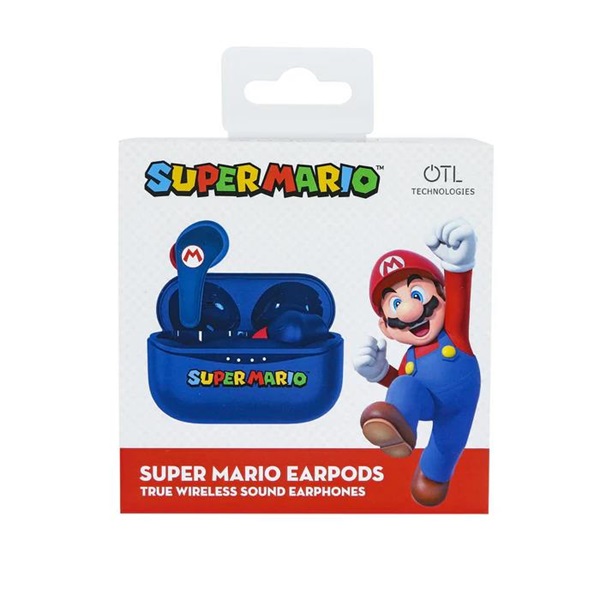 OTL SM0858 Super Mario Blue True Wireless Bluetooth fülhallgató