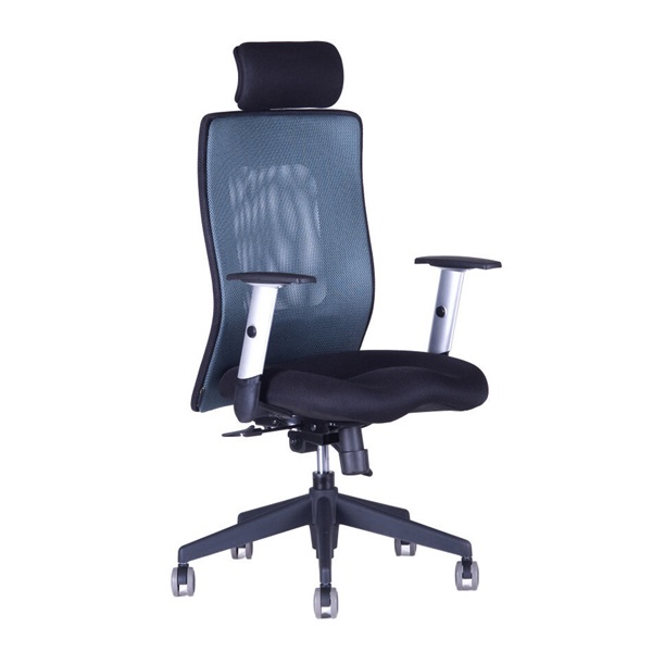 Office Pro CALYPSO XL SP 1211 antracit P1 állítható fejtámlás irodai forgószék