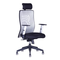 Office Pro CALYPSO XL SP 12A11 szürke P1 állítható fejtámlás irodai forgószék