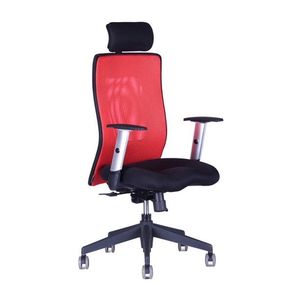 Office Pro CALYPSO XL SP 13A11, piros P1 állítható fejtámlás irodai forgószék