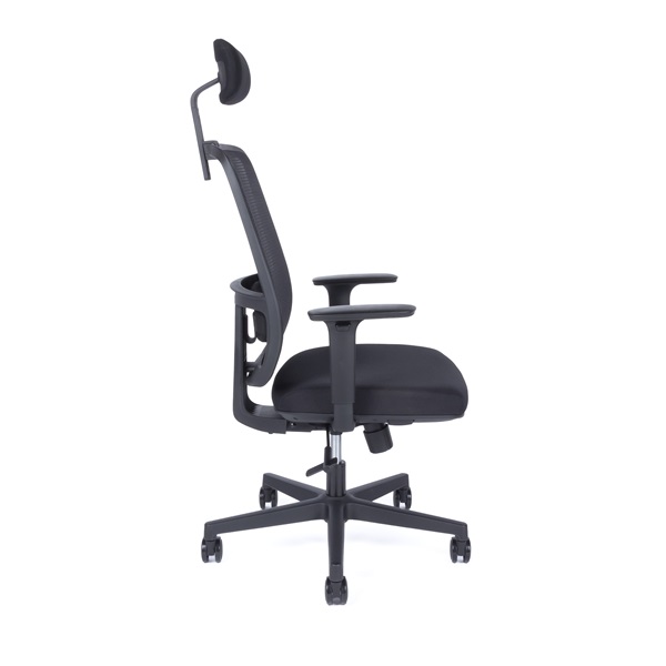 Office Pro CANTO SP 1111 fekete fejtámlás  irodai forgószék