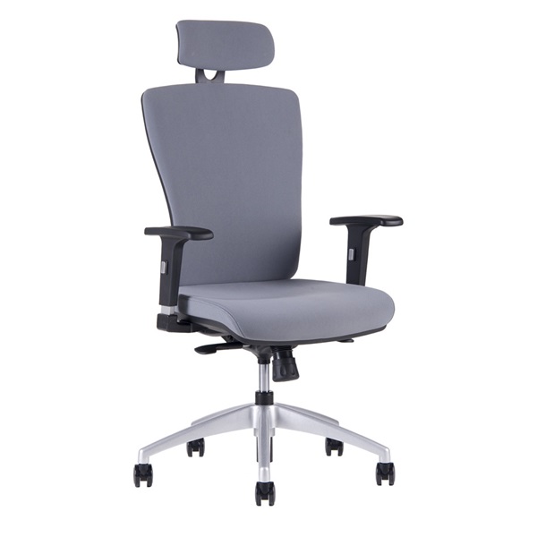 Office Pro HALIA SP 2625 szürke fejtámlás irodai forgószék