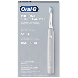 Oral-B Pulsonic Slim Clean 2000 szürke elektromos fogkefe