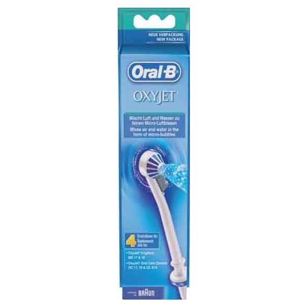 Oral-B Oxyjet 4 db-os szájzuhanyfej szett