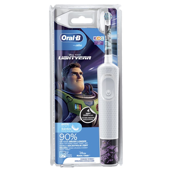 Oral-B D100 Lightyear gyerek elektromos fogkefe