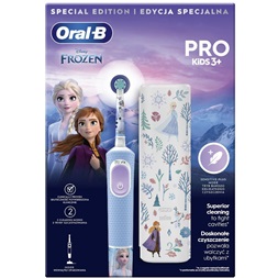 Oral-B D103 Vitality PRO jégvarázs gyerek elektromos fogkefe tokkal