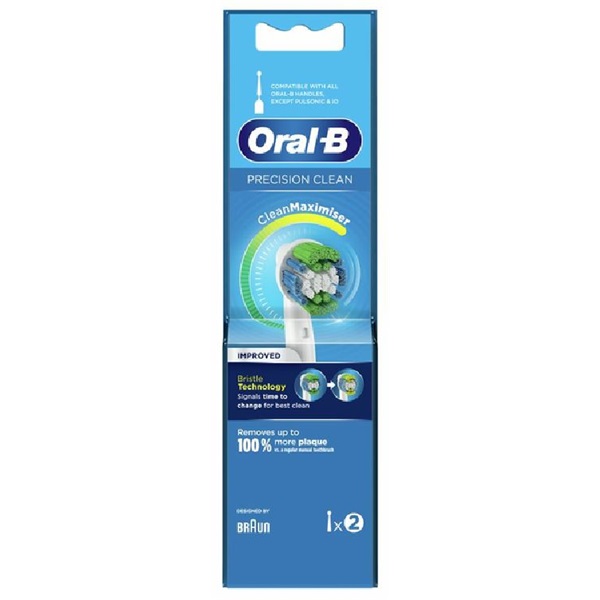 Oral-B EB20-2 Precision Clean 2 db-os elektromos fogkefe pótfej szett