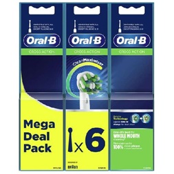 Oral-B EB20-6 Precision Clean 6 db-os elektromos fogkefe pótfej szett