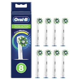 Oral-B EB50-8 Cross Action 8 db-os elektromos fogkefe pótfej szett