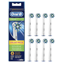 Oral-B CrossAction 8 db-os fogkefefej szett