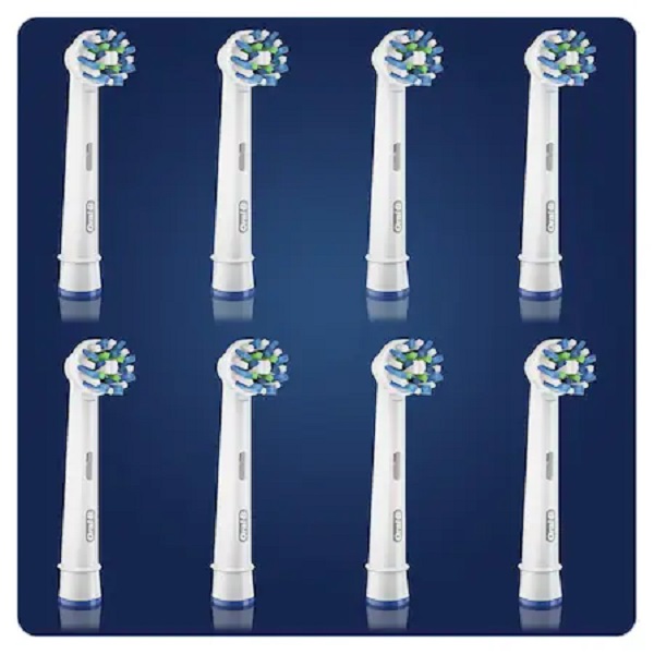 Oral-B CrossAction 8 db-os fogkefefej szett