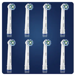 Oral-B CrossAction 8 db-os fogkefefej szett