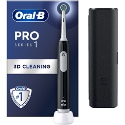 Oral-B PRO1 Black X-Clean  elektromos fogkefe tokkal