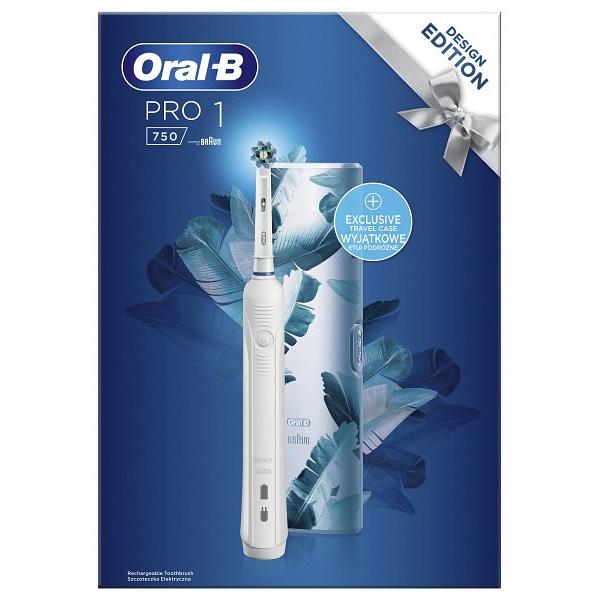 Oral-B Pro 1 750 fehér elektromos fogkefe