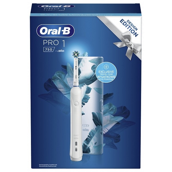 Oral-B Pro 1 750 fehér elektromos fogkefe