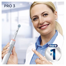 Oral-B Pro 3 3500 fehér elektromos fogkefe