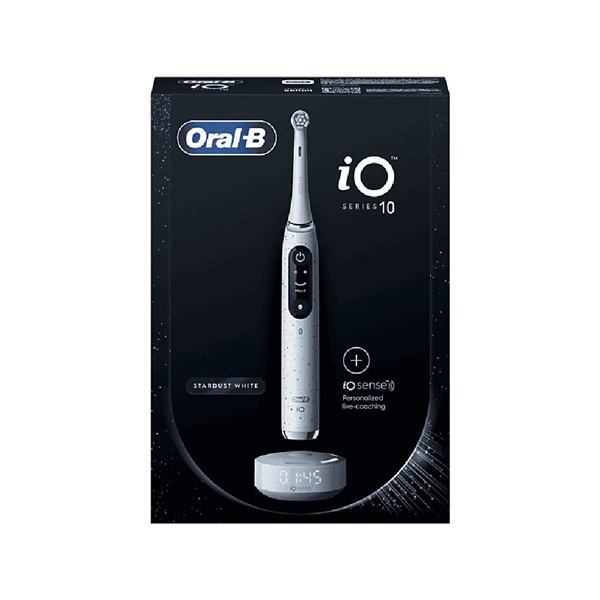 Oral-B iO series 10 Stardust White elektromos fogkefe