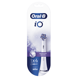 Oral-B iO Radiant White Rainbow fehér 4 db-os fogkefefej szett