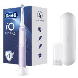 Oral-B iO Series 4 fehér-levendula lila elektromos fogkefe