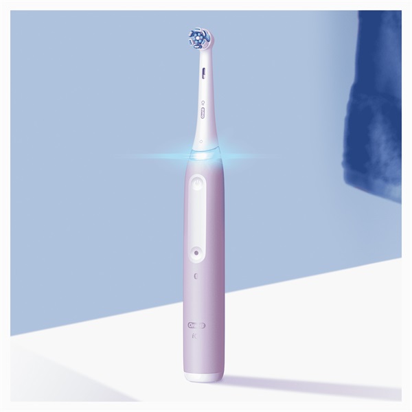 Oral-B iO Series 4 fehér-levendula lila elektromos fogkefe