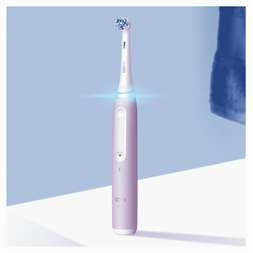 Oral-B iO Series 4 fehér-levendula lila elektromos fogkefe