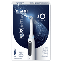 Oral-B iO Series 5 fehér elektromos fogkefe